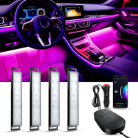 RGB Interior Car Bar Light Cigarette Lighter