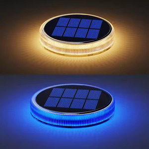 Solar deck light ( Round )